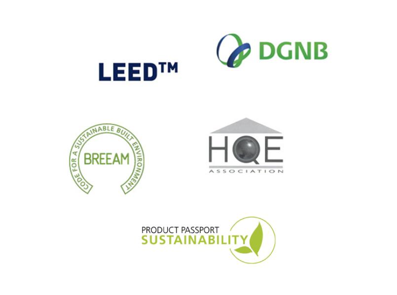 gerflor-pictos-hqe-leed-BREEAM-DGNB-tfi